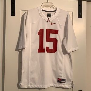 NWOT Nike Alabama Football Jersey #15 AJ McCarron